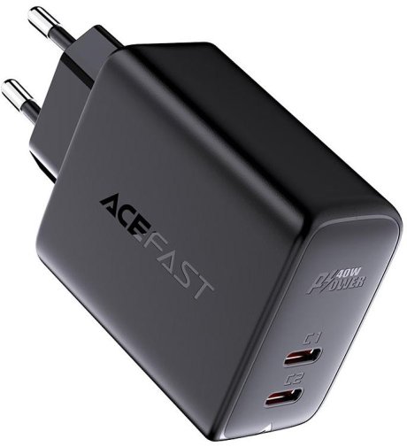 Зарядний пристрій Acefast A9 PD 40W Black (AFA9B)