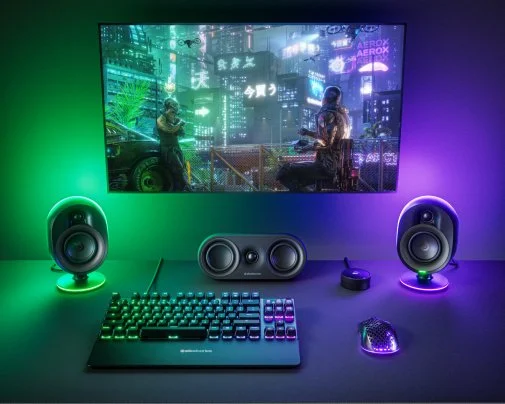 Фото: Колонки SteelSeries Arena 9 Black (61549) № 12 | KTC