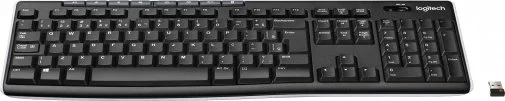 Фото: Клавіатура Logitech K270 US/UKR Black (920-003738) № 12 | KTC
