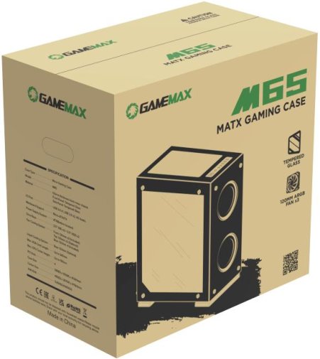 Корпус Gamemax M65 Black with window
