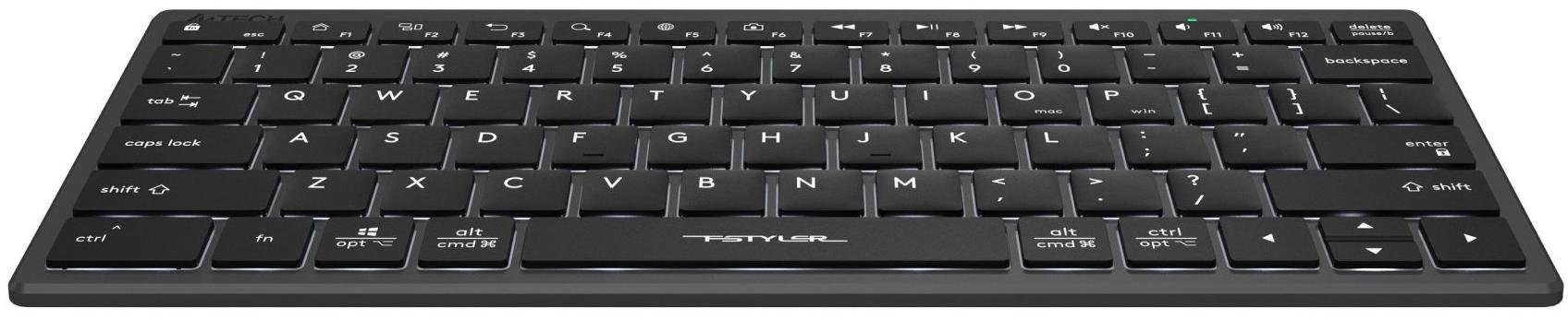 Клавіатура компактна A4tech FX61 Fstyler USB Grey