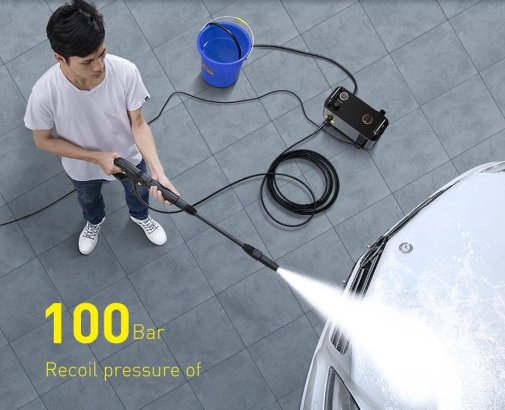 Автомобільна мийка високого тиску Baseus F1 Car Pressure Washer EU Tarnish