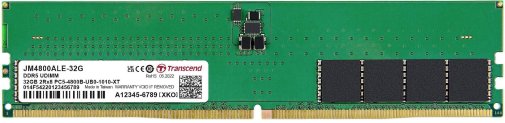 Оперативна пам’ять Transcend DDR5 1x32GB (JM4800ALE-32G)