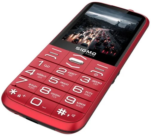 Фото: Мобільний телефон SIGMA Comfort 50 Grace Red (4827798121825) № 8 | KTC