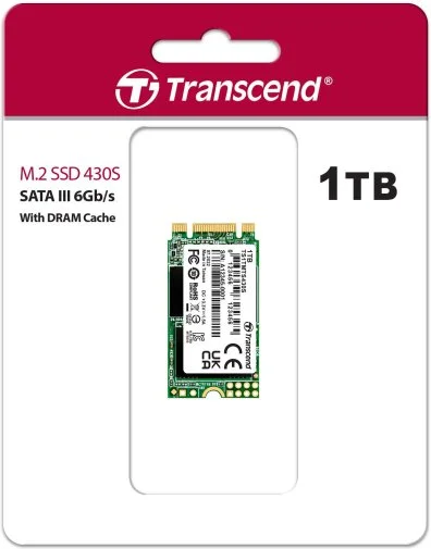 Фото: SSD-накопичувач Transcend 430S 2242 SATA III 1TB (TS1TMTS430S) № 5 | KTC