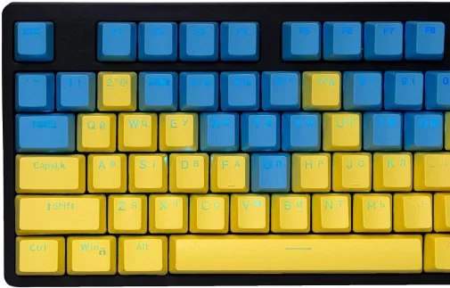 Фото: Клавіатура Hator Rockfall EVO Ukrainian Kailh Optical Black (UKR-HTK-610) № 8 | KTC