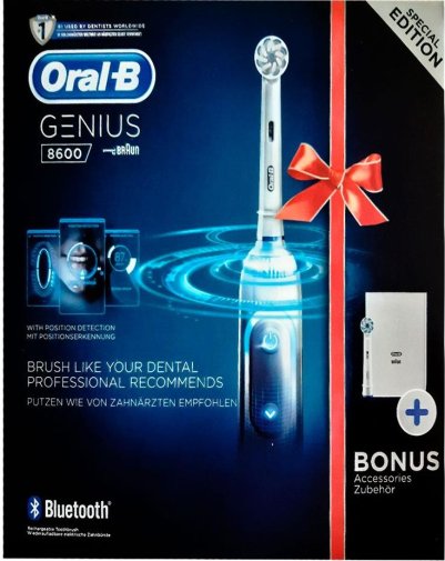 Електрична зубна щітка Braun Oral-B Genius 8600 D701.524.5 White