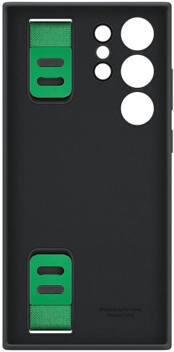 Чохол Samsung for S23 Ultra S918 - Silicone Grip Case Black (EF-GS918TBEGRU)