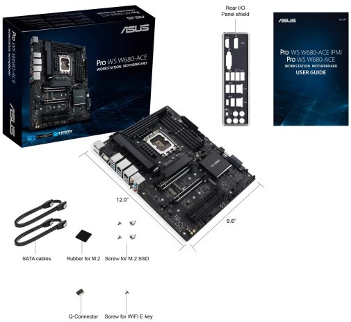 Материнська плата ASUS Pro WS W680-Ace (90MB1DZ0-M0EAY0)