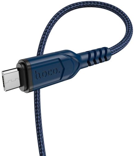 Кабель Hoco X59 Victory 2.4A AM / Micro USB 1m Blue (6931474744913)