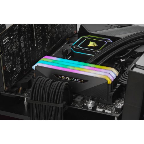 Оперативна пам’ять Corsair Vengeance RGB Pro RT Black DDR4 2x8GB (CMN16GX4M2Z3600C16)