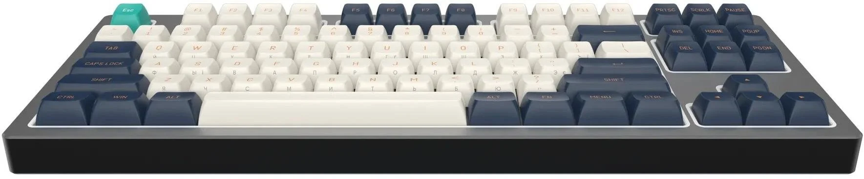 Фото: Клавіатура Dark Project KD87B Mech. Gateron Cap Teal ENG/UA/RU (KB-GCT-872-702124) № 13 | KTC