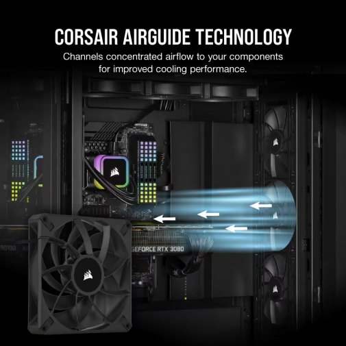 Кулер Corsair AF140 Elite Black (CO-9050141-WW)