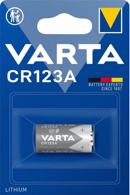Батарейка Varta Photo CR 123A Lithium BLI/1 (06205301401)