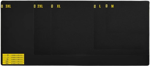 Килимок 2E Gaming Pro Control XL Black (2E-CONTROL-XL-BK-PRO)