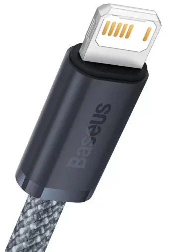 Фото: Кабель Baseus Dynamic Series 2.4A AM / Lightning 1m Slate Gray (CALD000416) № 11 | KTC