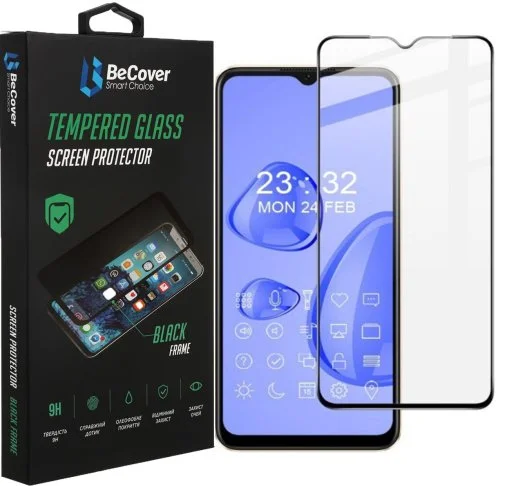 Фото: Захисне скло BeCover for Oppo A57s - Black (708550) № 4 | KTC