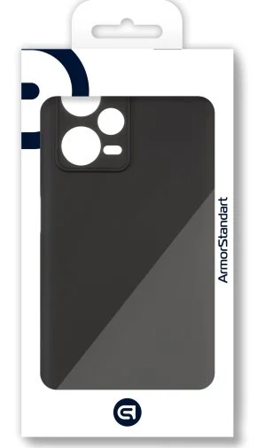 Фото: Чохол ArmorStandart for Xiaomi Redmi Note 12 Matte Slim Fit Black (ARM65195) № 4 | KTC