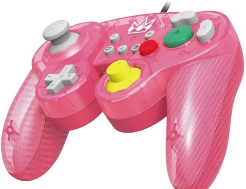 Фото: Геймпад Hori Battle Pad for Nintendo Switch - Peach Pink (NSW-135U) № 6 | KTC