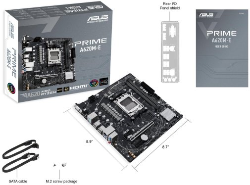 Материнська плата ASUS PRIME A620M-E