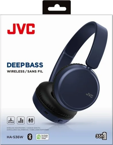 Фото: Гарнітура JVC HA-S36W Blue (HA-S36W-A-U) № 12 | KTC