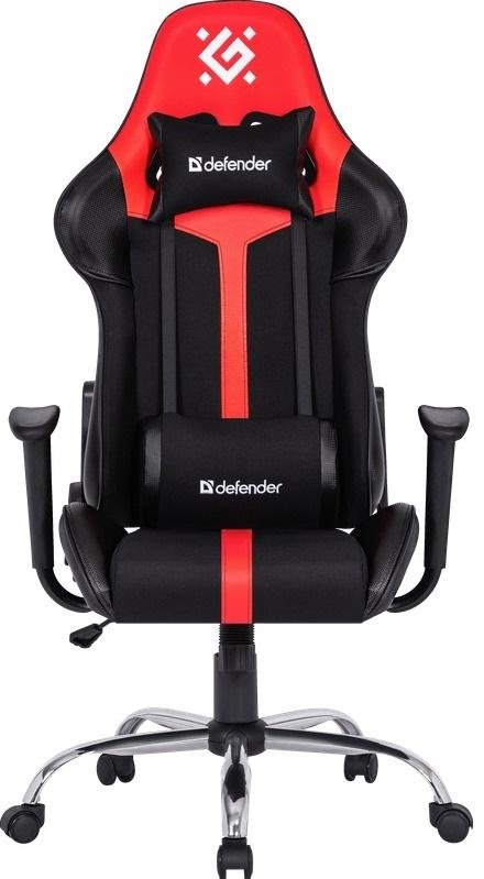 Крісло Defender Racer Black/Red (64374)