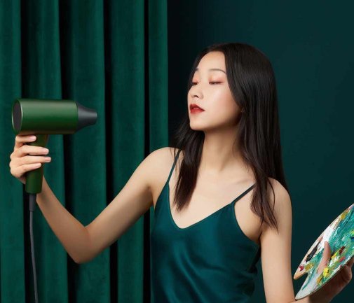 Фен Xiaomi ShowSee Electric Hair Dryer A5-G Green