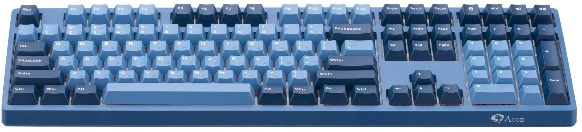 Фото: Клавіатура Akko 3108DS Ocean Star 108Key CS Pink V2 ENG/UKR Blue (6925758614283) № 14 | KTC