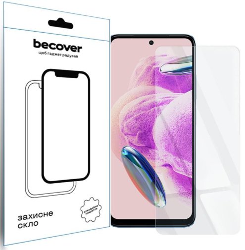 Захисне скло BeCover for Xiaomi Redmi Note 12S - Crystal Clear Glass (709752)