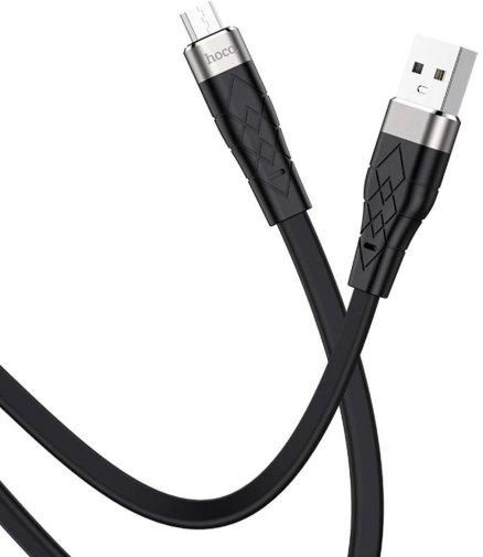 Кабель Hoco X53 2.4A AM / Micro USB 1m Black (6931474738073)