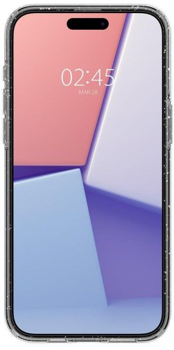 Чохол Spigen for Apple iPhone 15 Pro - Liquid Crystal Glitter Crystal Quartz (ACS06701)