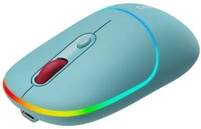 Фото: Миша Canyon MW-22 Dual Band RGB Wireless Dark Cyan (CNS-CMSW22DC) № 11 | KTC
