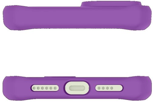 Чохол iTSkins for iPhone 15 HYBRID R FROST with MagSafe Deep purple (AP5N-HMFRT-DEEP)
