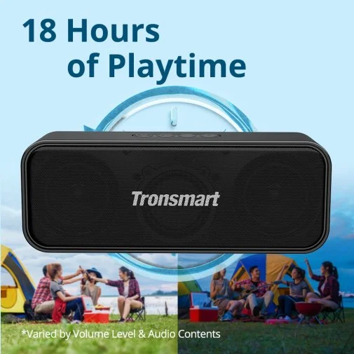 Фото: Портативна колонка Tronsmart T2 Mini 2023 Black (985906) № 7 | KTC