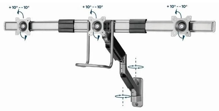 Фото: Кронштейн Gembird MA-WA3-01 Grey № 20 | KTC
