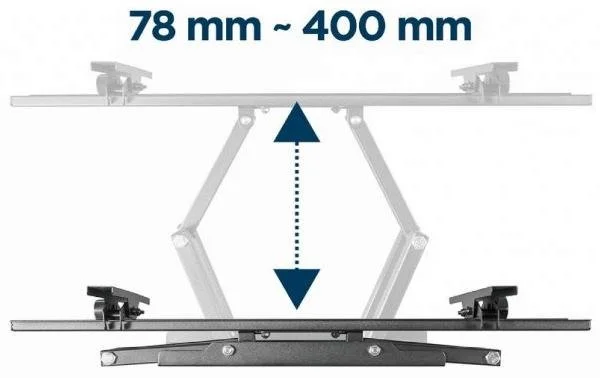 Фото: Кронштейн Gembird WM-70ST-01 Black № 20 | KTC