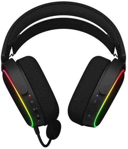 Фото: Гарнітура Hator Phoenix RGB Tri-mode Wireless Black (HTA-870) № 9 | KTC