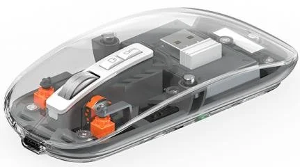 Фото: Миша WIWU Crystal Transparent Magnetic Wireless Black (6976195091083) № 6 | KTC
