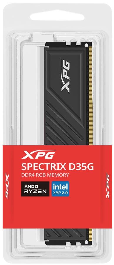 Оперативна пам’ять A-Data XPG Spectrix D35G RGB Black DDR4 1x32GB (AX4U360032G18I-SBKD35G)