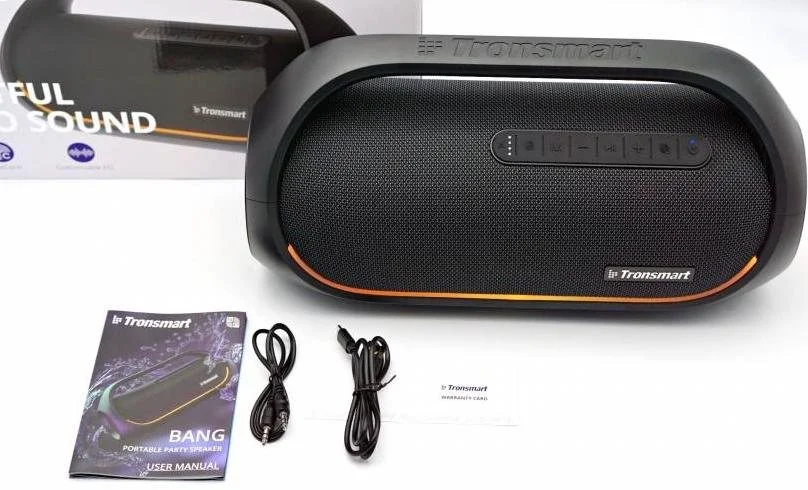 Фото: Портативна колонка Tronsmart Bang Black (868673) № 6 | KTC