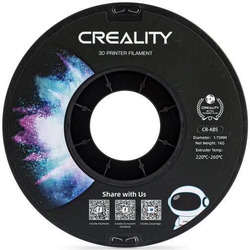 Філамент Creality 3D ABS Filament Black (3301020035)