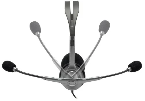 Фото: Гарнітура Logitech H110 Gray (981-000271) № 10 | KTC