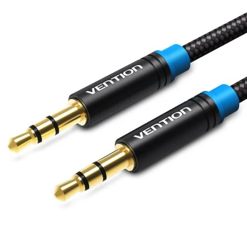 Фото: Кабель Vention Jack 3.5 M / Jack 3.5 M 1.5m Black (P350AC150-B-M) № 3 | KTC