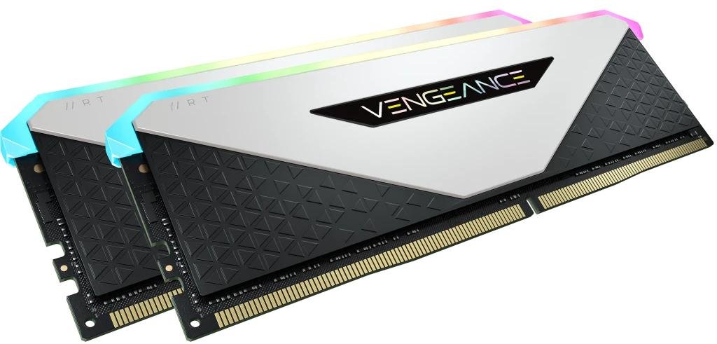 Оперативна пам’ять Corsair Vengeance RGB RT White DDR4 2x16GB (CMN32GX4M2Z3600C18W)