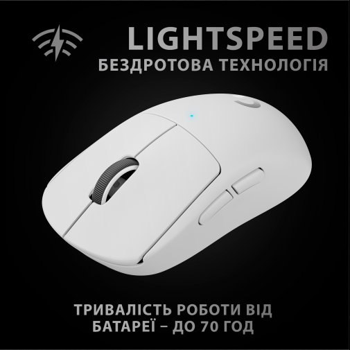 Миша Logitech G Pro X Superlight White (910-005942)
