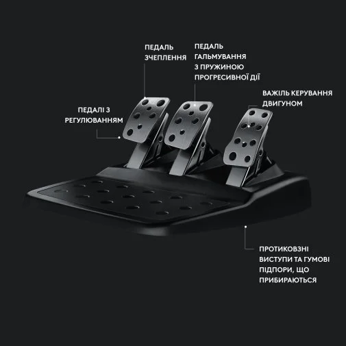 Фото: Кермо Logitech G29 Driving Force Racing Wheel for PS/PC (941-000112) № 19 | KTC