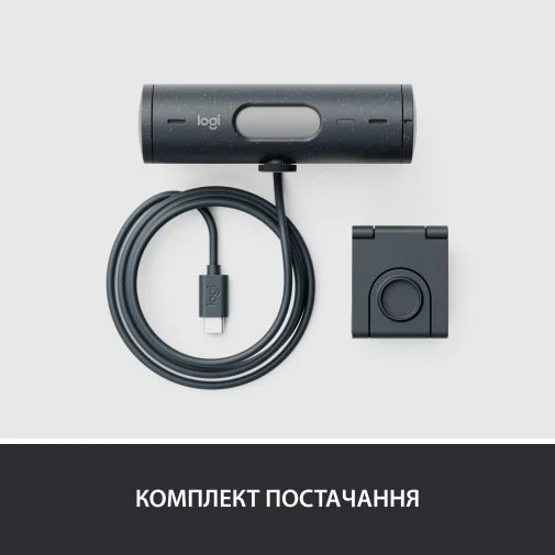 Фото: Web-камера Logitech Brio 505 Graphite (960-001459) № 30 | KTC