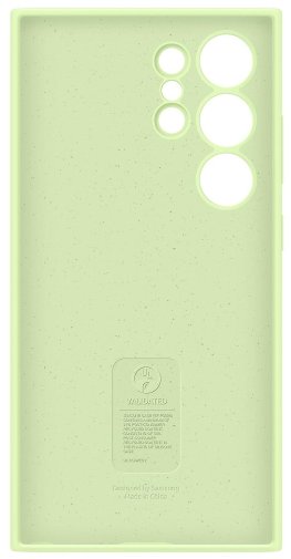 Чохол Samsung for Galaxy S24 Ultra S928 - Silicone Case Light Green (EF-PS928TGEGWW)