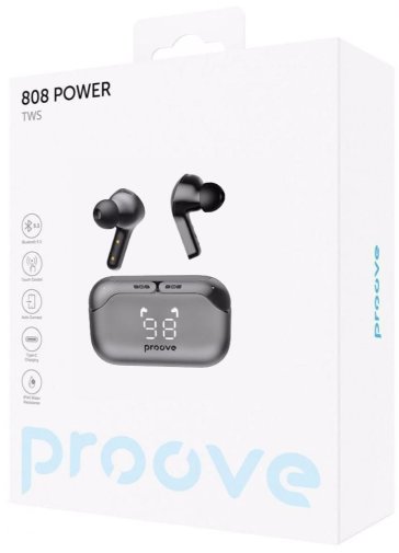 Навушники Proove 808 Power TWS Gray (TW8800010002)