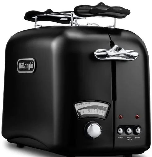 Фото: Тостер DeLonghi CT 021 BK Argento № 6 | KTC